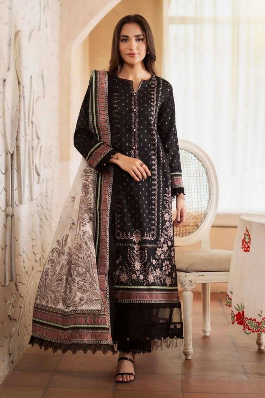 Readymade Pure Lawn Cotton Suits