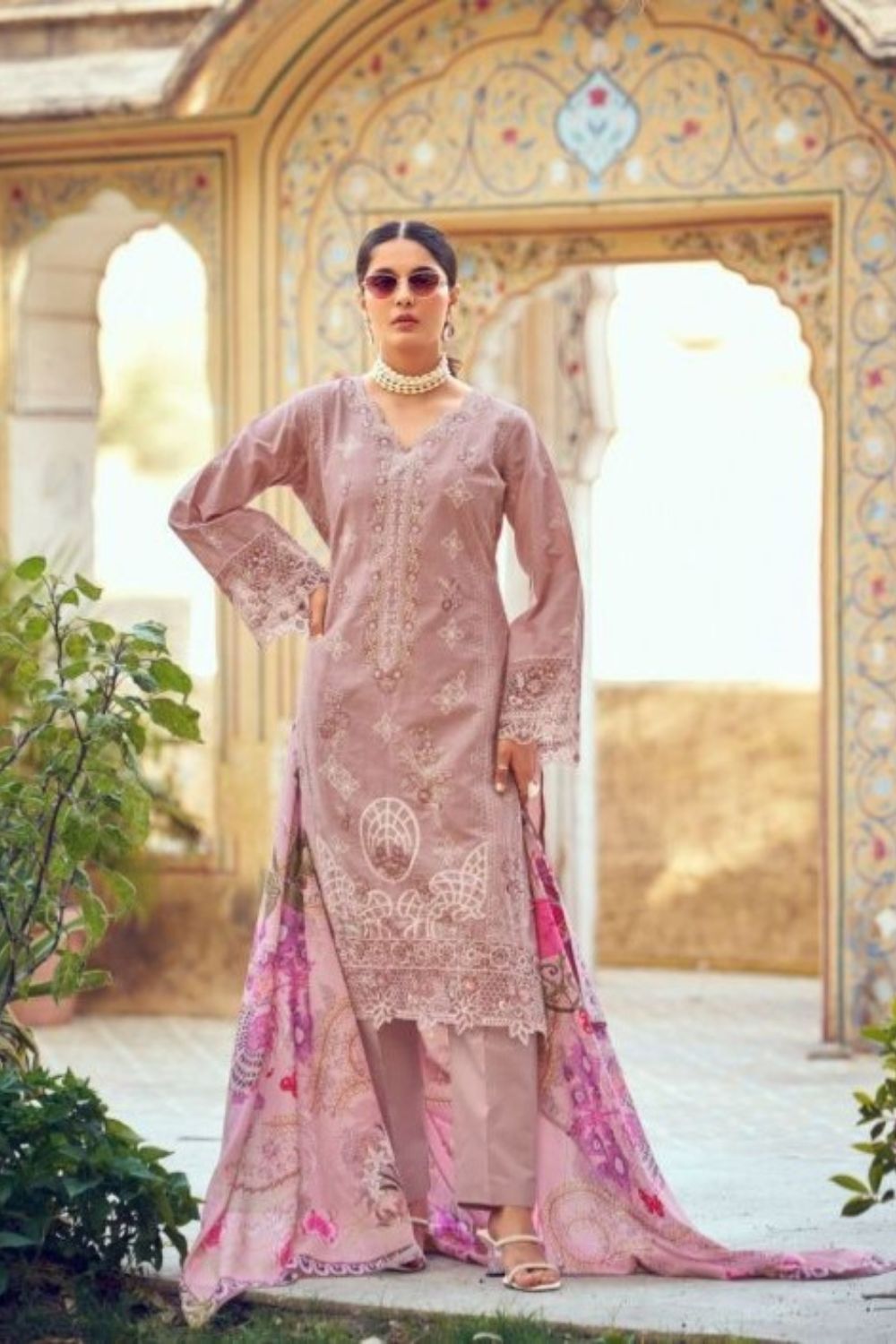 Elegant Semi-Party Wear (UNSTITCHED)
