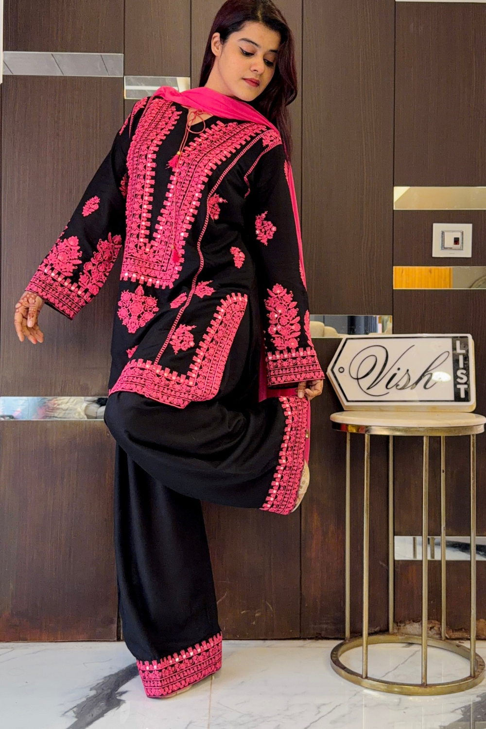 Premium Pakistani Embroidered Suit (Readymade)