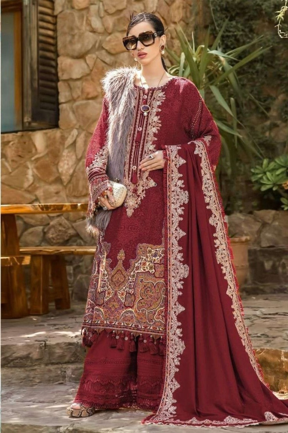 Exclusive Embroidered Lawn Suits (Readymade)