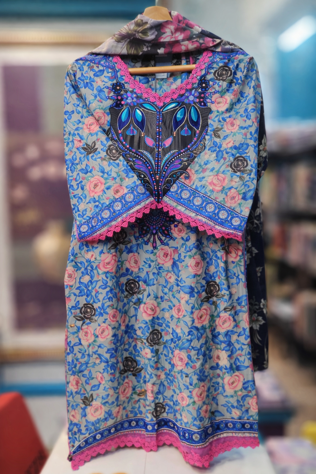 Readymade Pure Lawn Cotton Suits