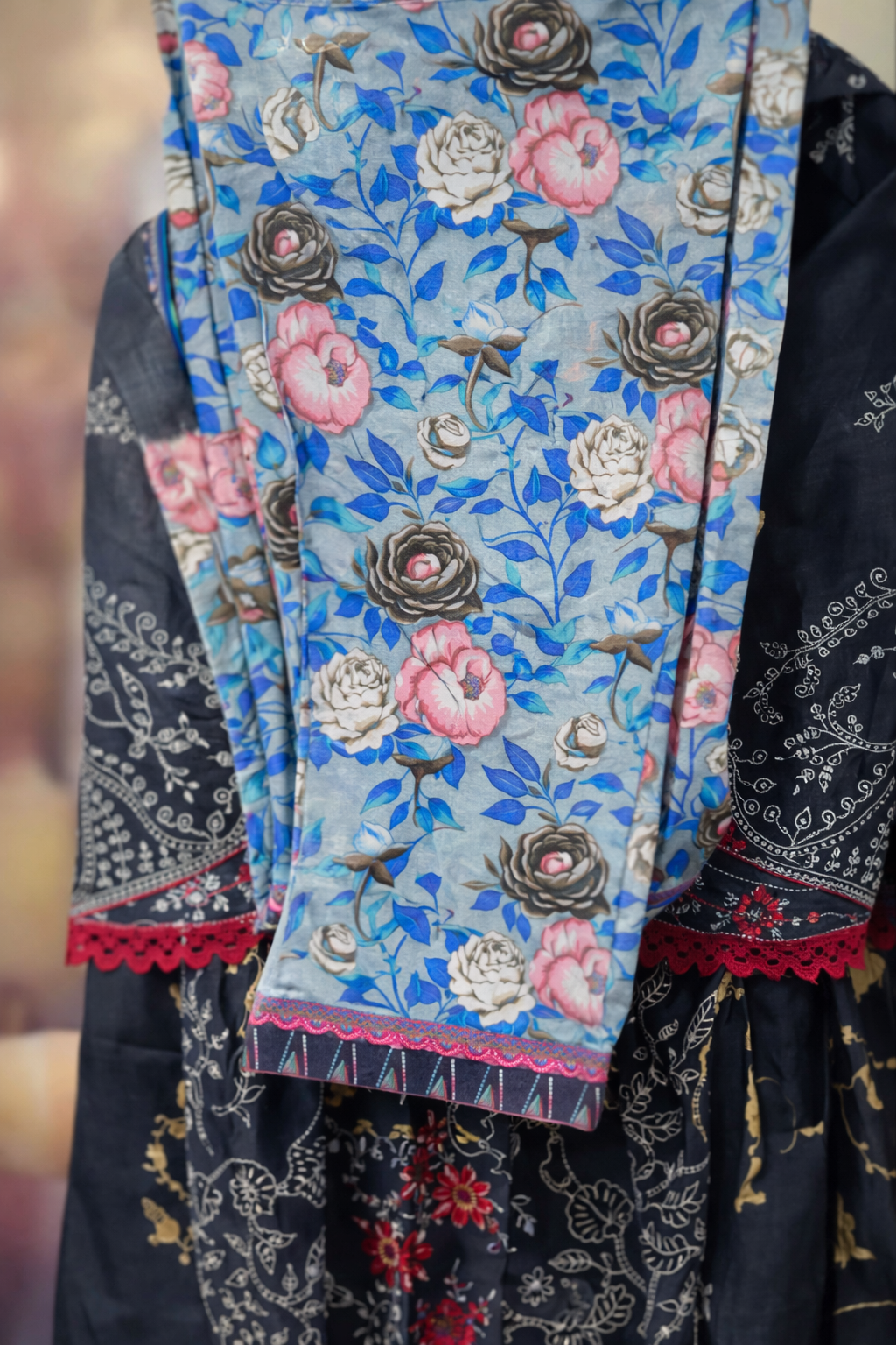 Readymade Pure Lawn Cotton Suits