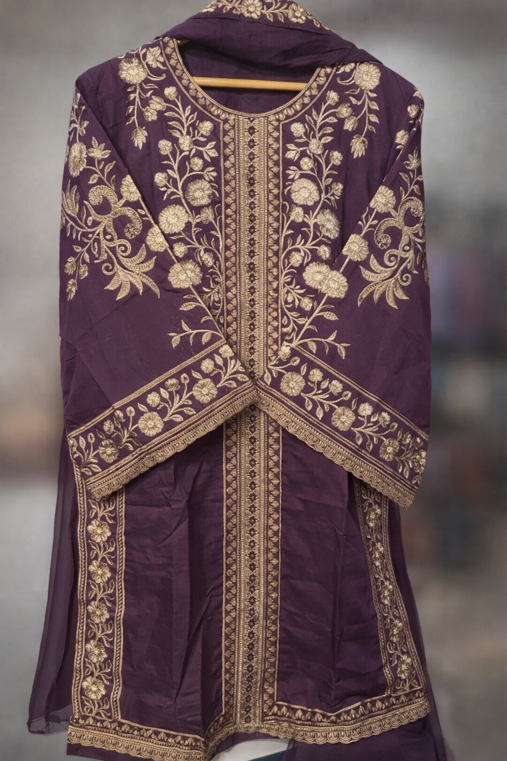 Designer Sherwani Style Dress (Readymade)