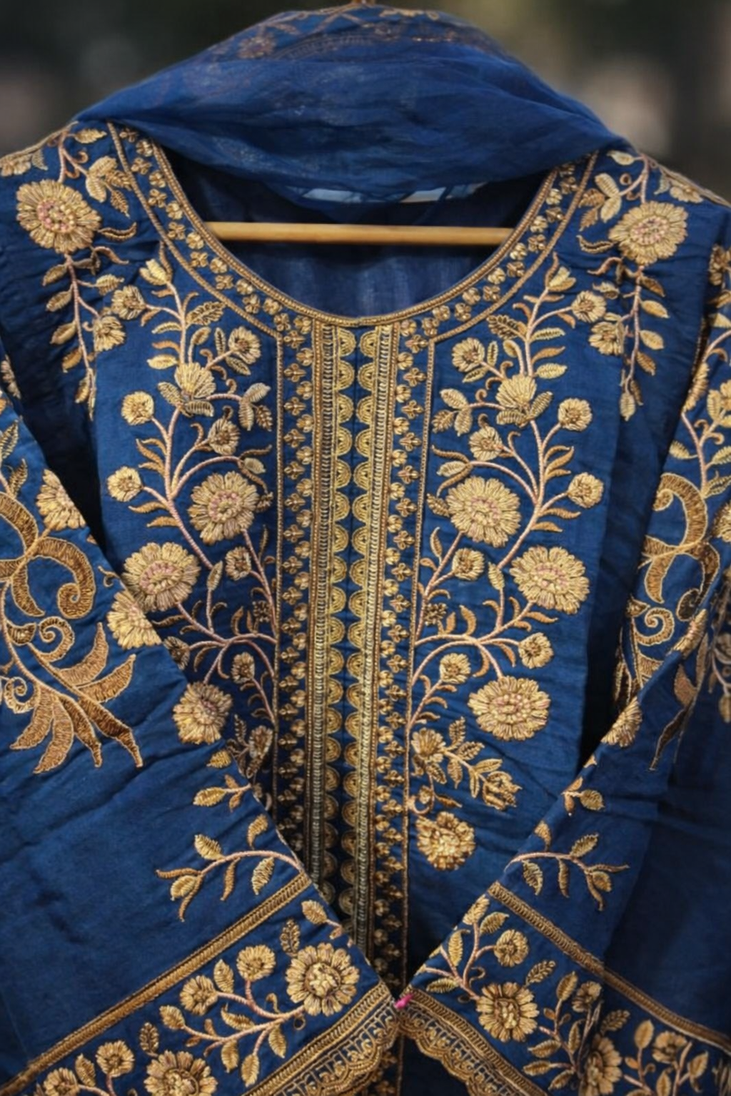Designer Sherwani Style Dress (Readymade)
