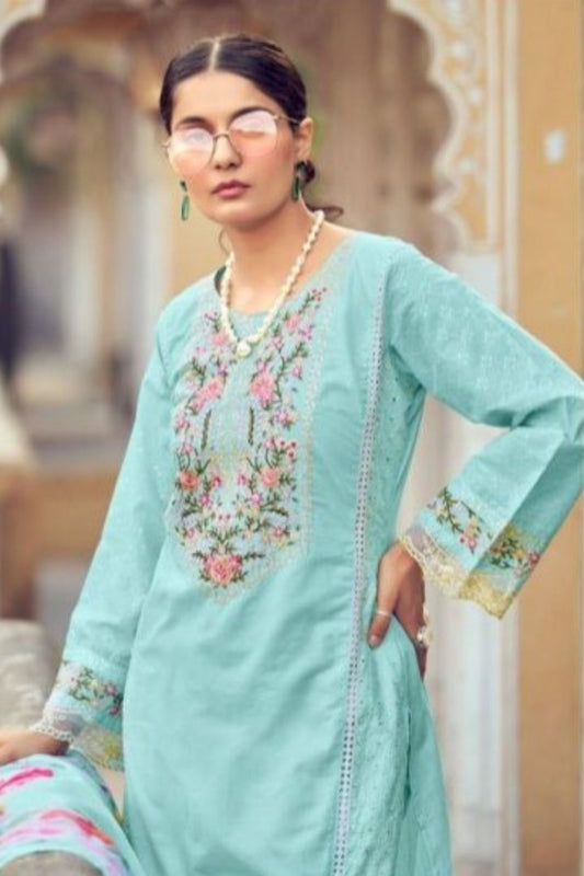Elegant Semi-Party Wear  (UNSTITCHED)