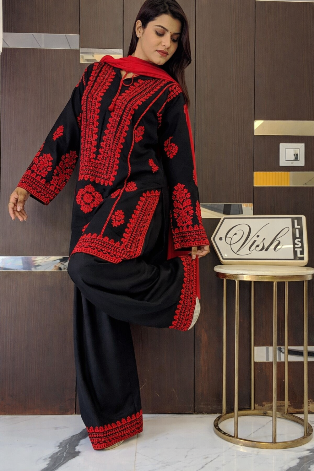 Premium Pakistani Embroidered Suit (Readymade)