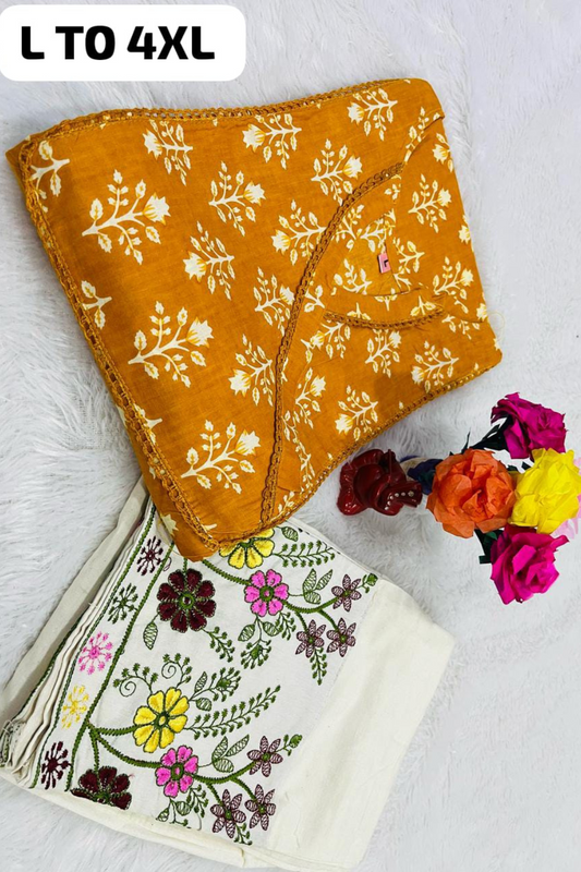 Angrakha Top with Embroidered Pants