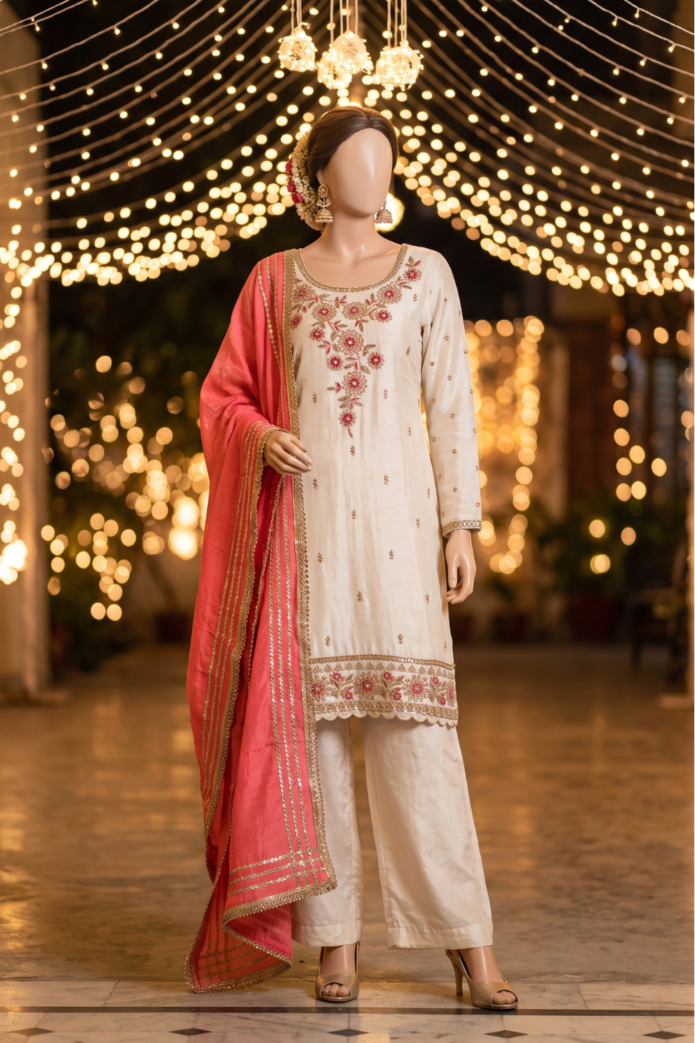 Kardana Work Dress (UNSTITCHED)