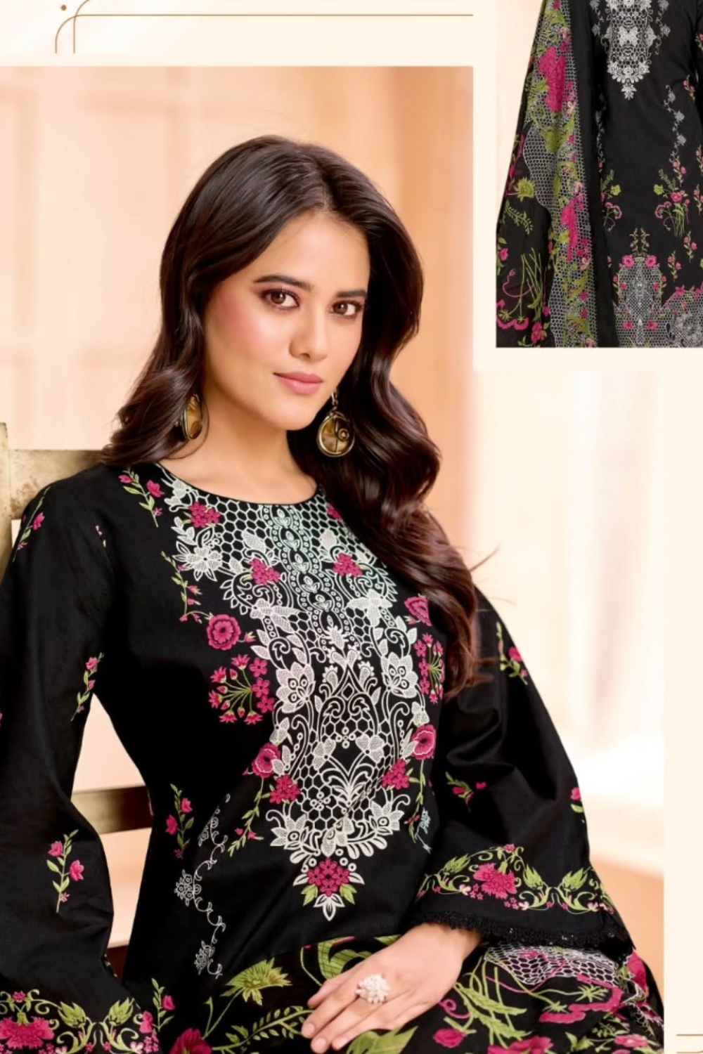 Readymade Pure Lawn Cotton Suits