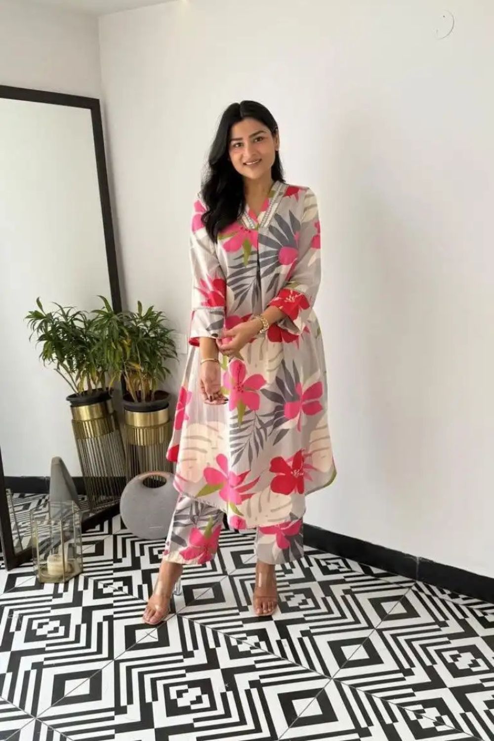LATEST COTTON CO-ORD SET