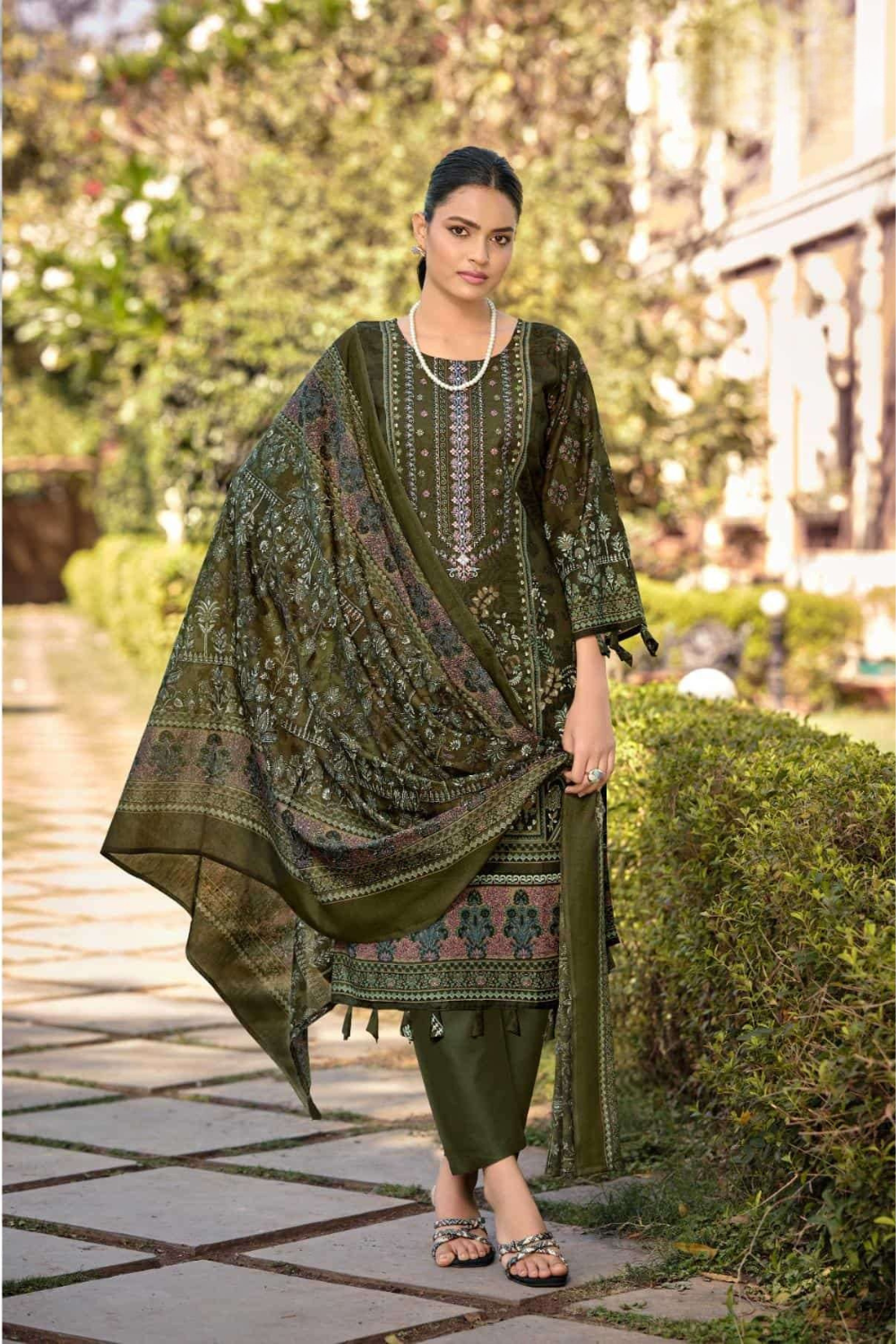 Embroidered and Digital Printed Suits (UNSTITCHED)