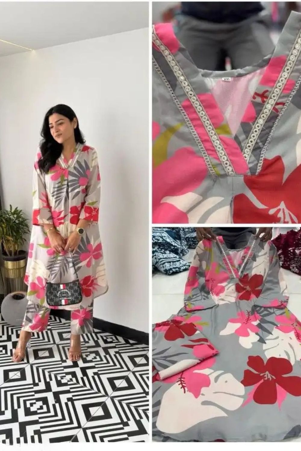 LATEST COTTON CO-ORD SET