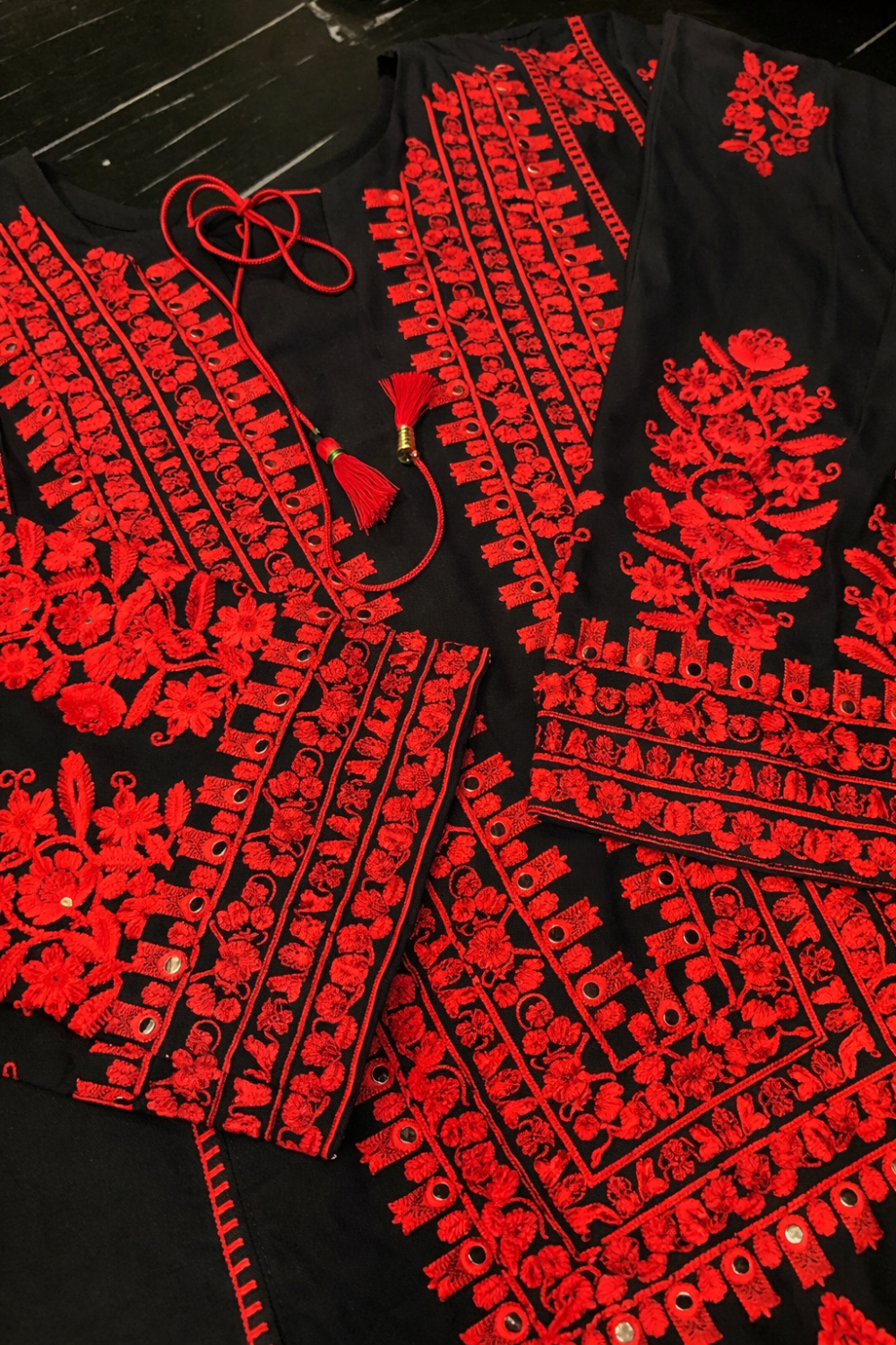 Premium Pakistani Embroidered Suit (Readymade)