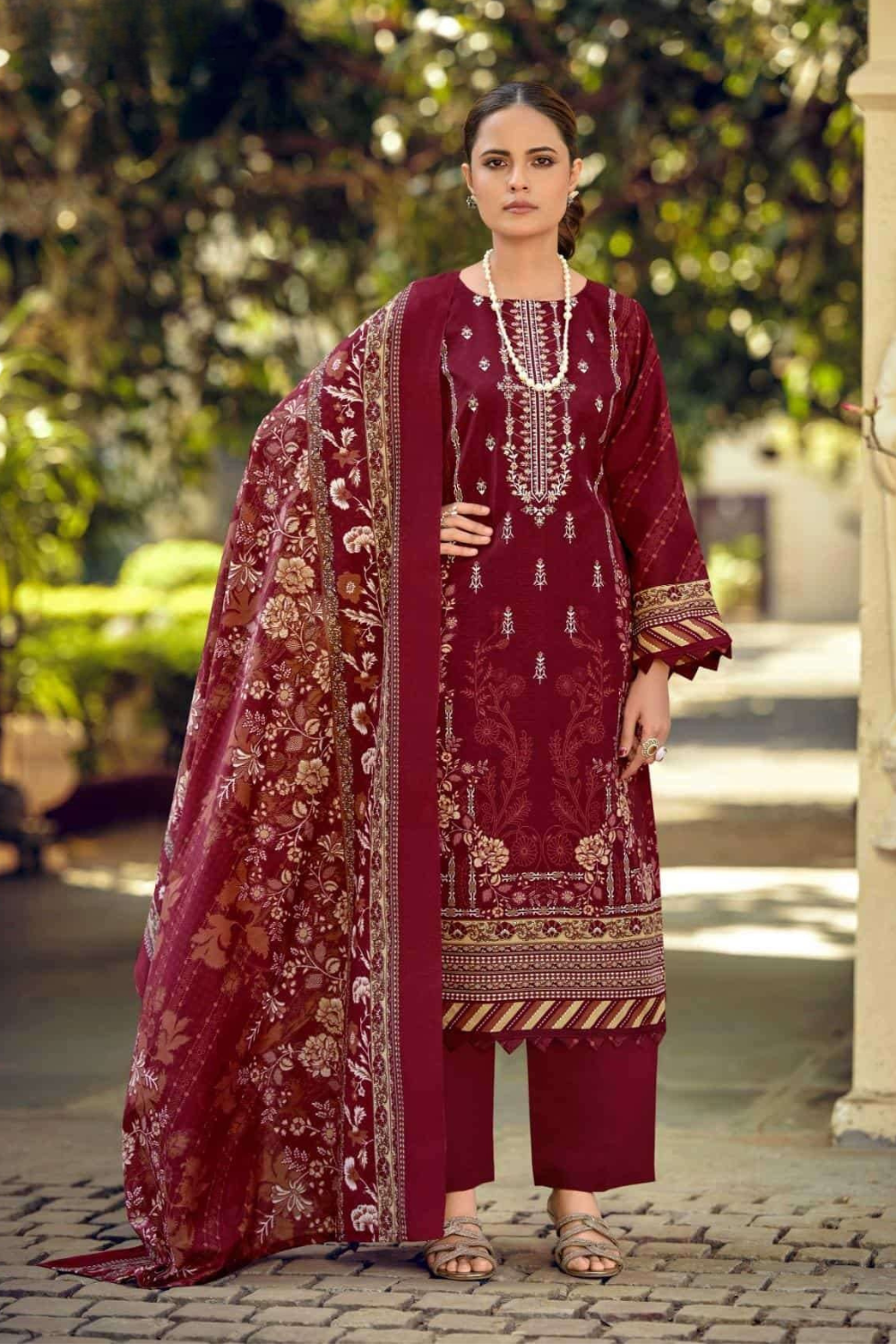 Embroidered and Digital Printed Suits (UNSTITCHED)
