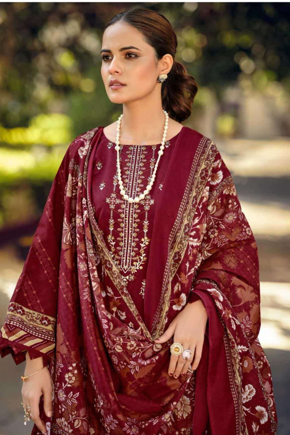 Embroidered and Digital Printed Suits (UNSTITCHED)