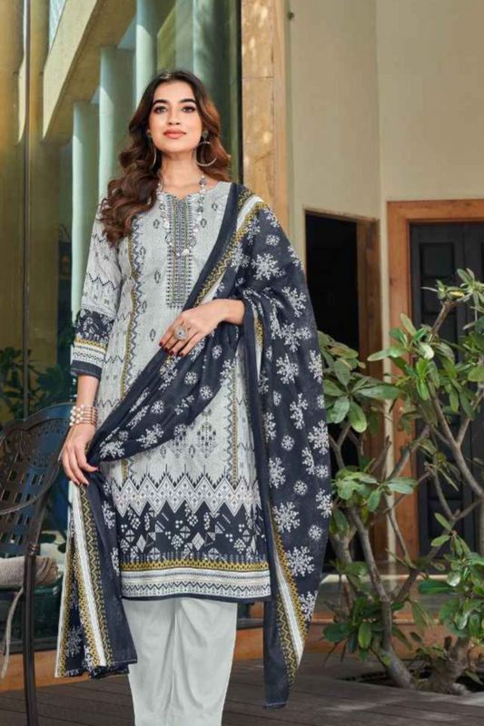 Embroidered Lawn Fabrics (UNSTITCHED)
