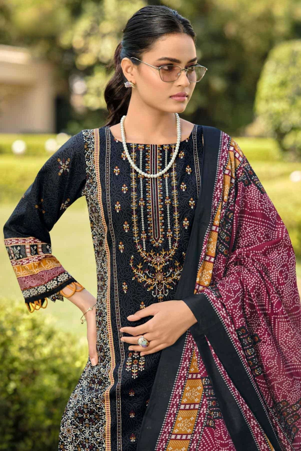 Embroidered and Digital Printed Suits (UNSTITCHED)
