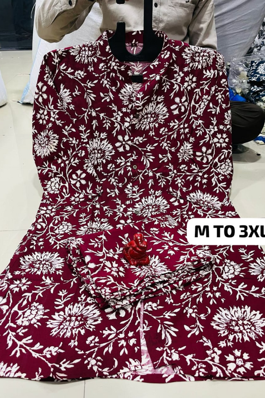 Chinese Collared Co-Ord Sets
