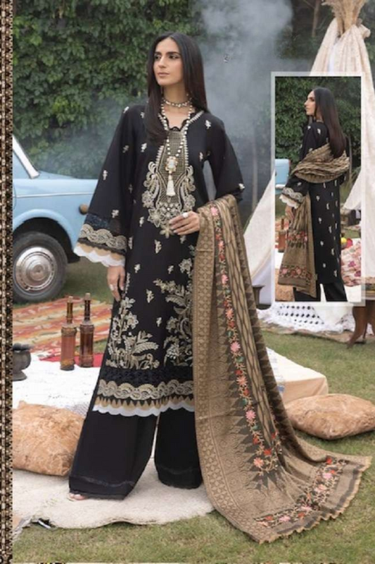 Printed Lawn Cotton Dress
