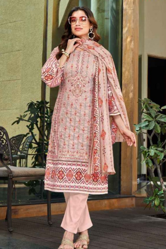 Embroidered Lawn Fabrics (UNSTITCHED)