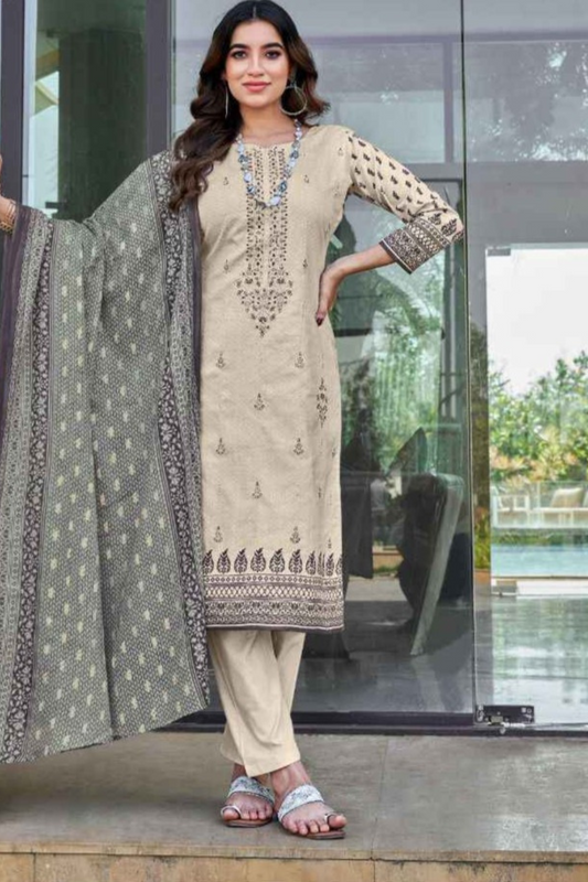 Embroidered Lawn Fabrics (UNSTITCHED)