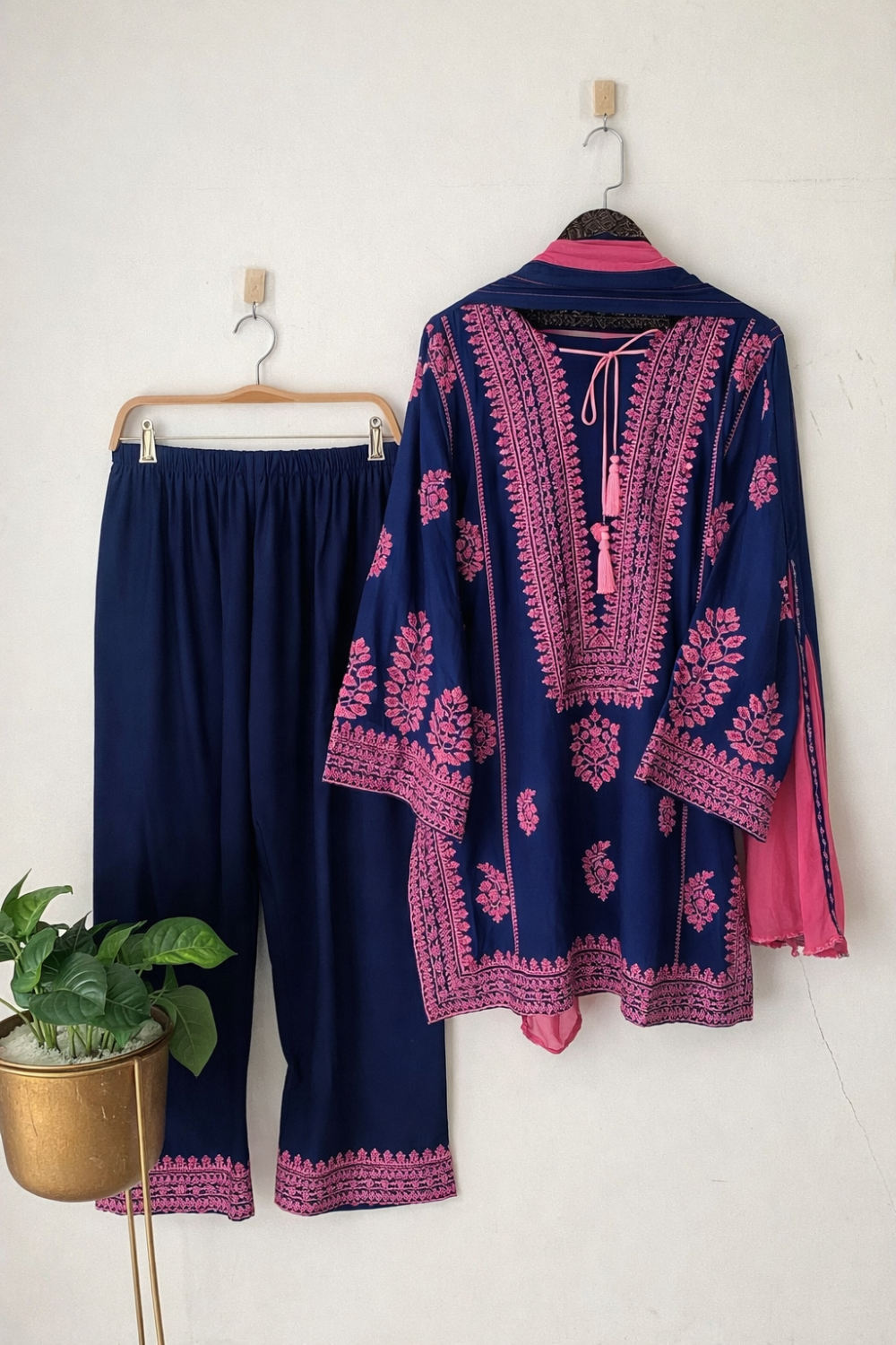 Premium Pakistani Embroidered Suit (Readymade)