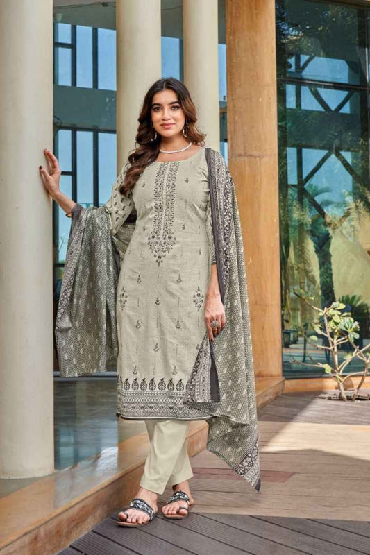 Embroidered Lawn Fabrics  (UNSTITCHED)