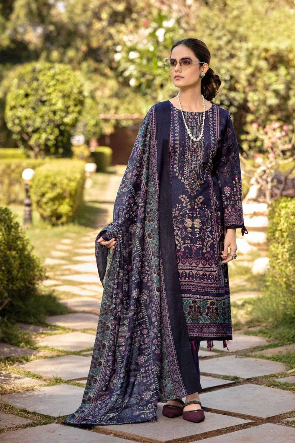 Embroidered and Digital Printed Suits (UNSTITCHED)