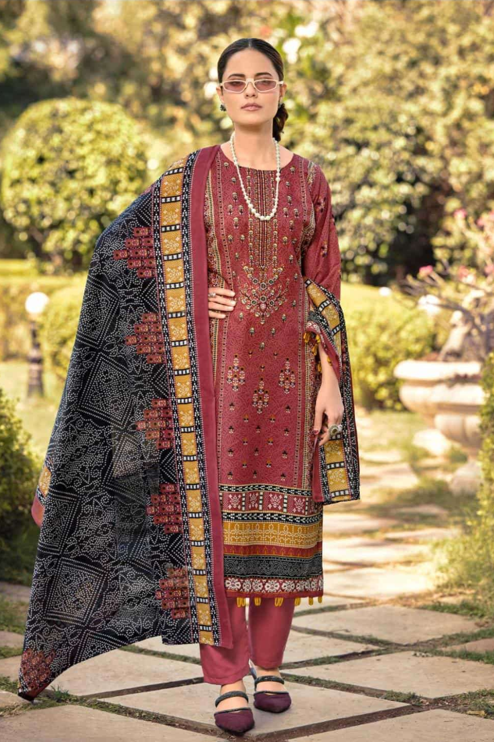 Embroidered and Digital Printed Suits (UNSTITCHED)