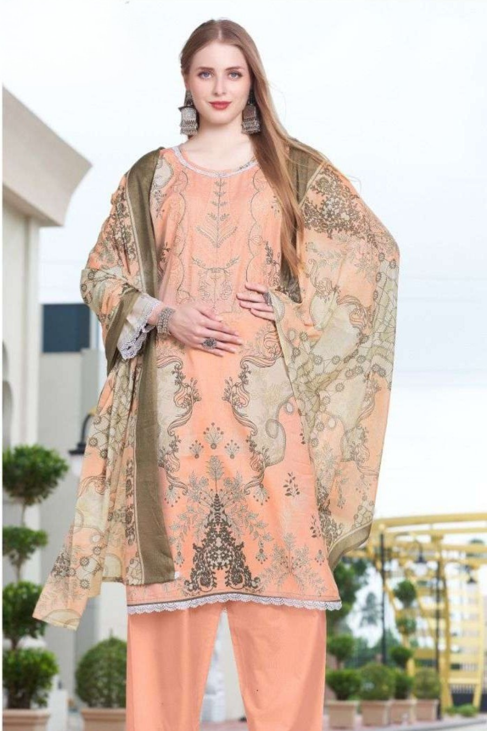 Digital Print Suits (Unstitched)