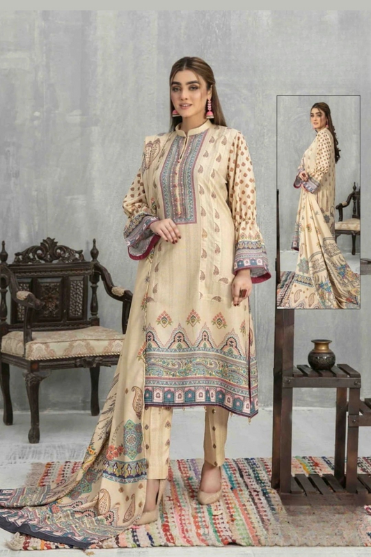 Printed Premium Lawn Cotton Dress