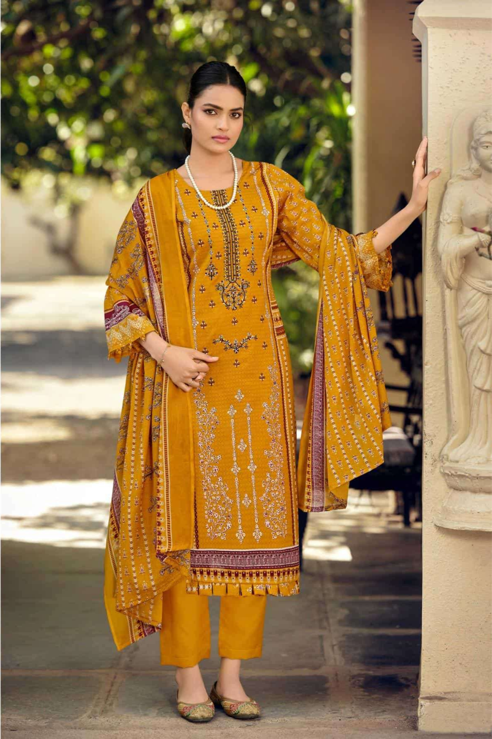 Embroidered and Digital Printed Suits (UNSTITCHED)