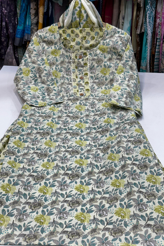 3 PCS Cotton Dresses