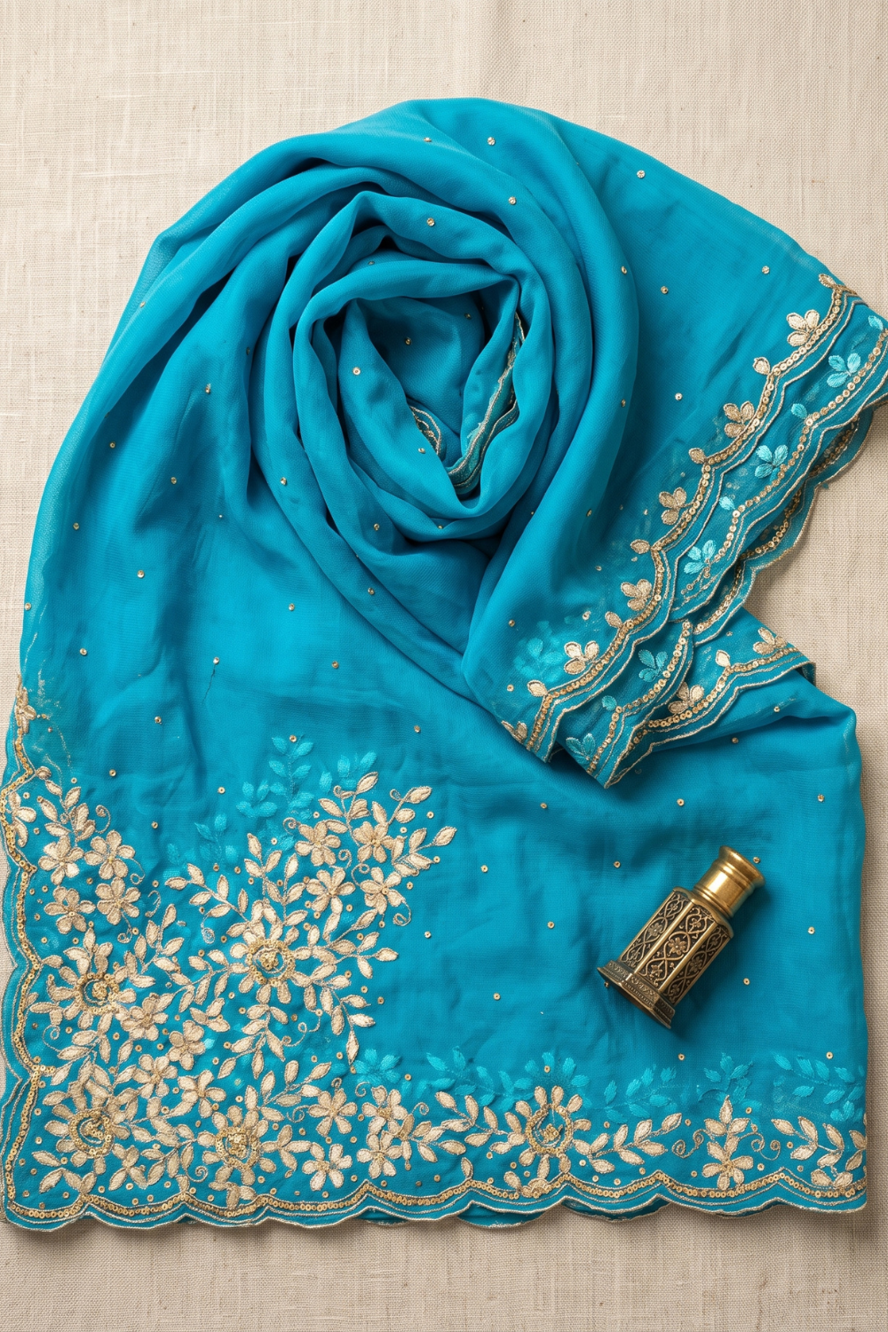 Kardana with Zardozi Embroidery Dress (UNSTITCHED)