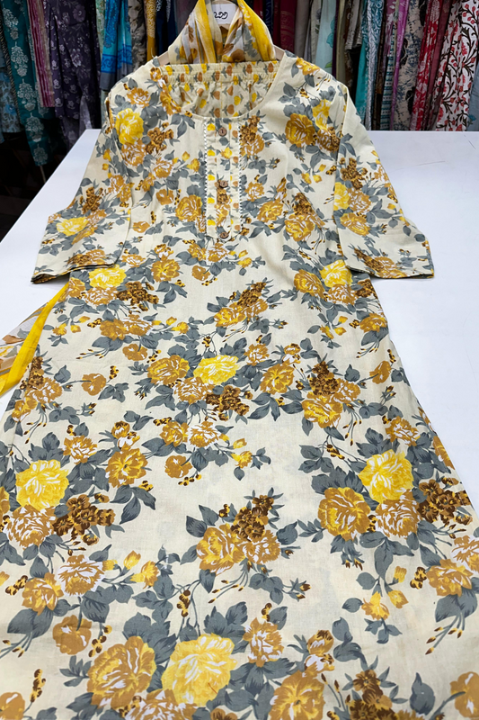 3 PCS Cotton Dresses