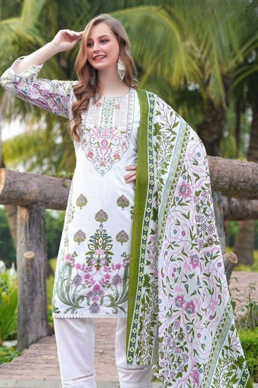 Pakistani Pattern Cotton Material (UNSTITCHED)