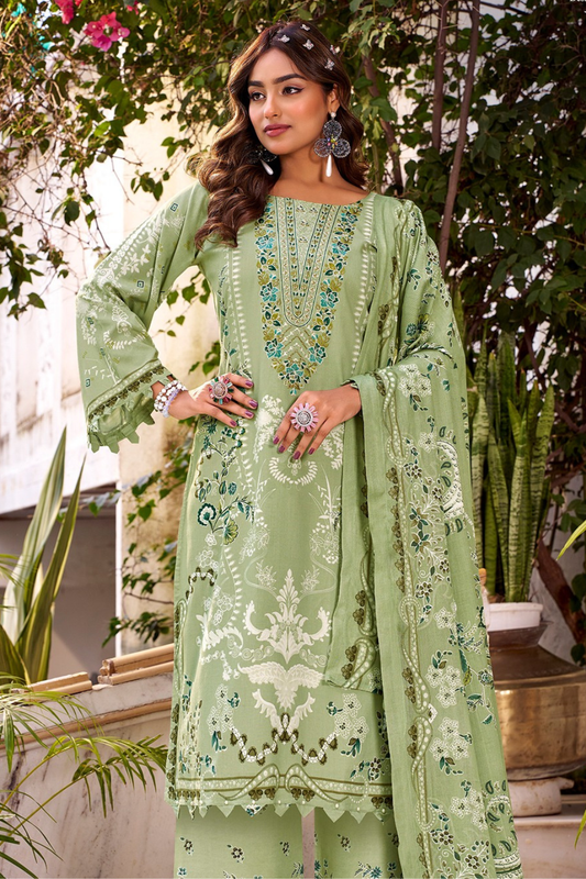 Exclusive Designer Rayon Suits (UNSTITCHED)
