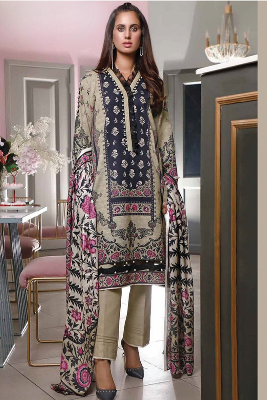 Readymade Pure Lawn Cotton Suits