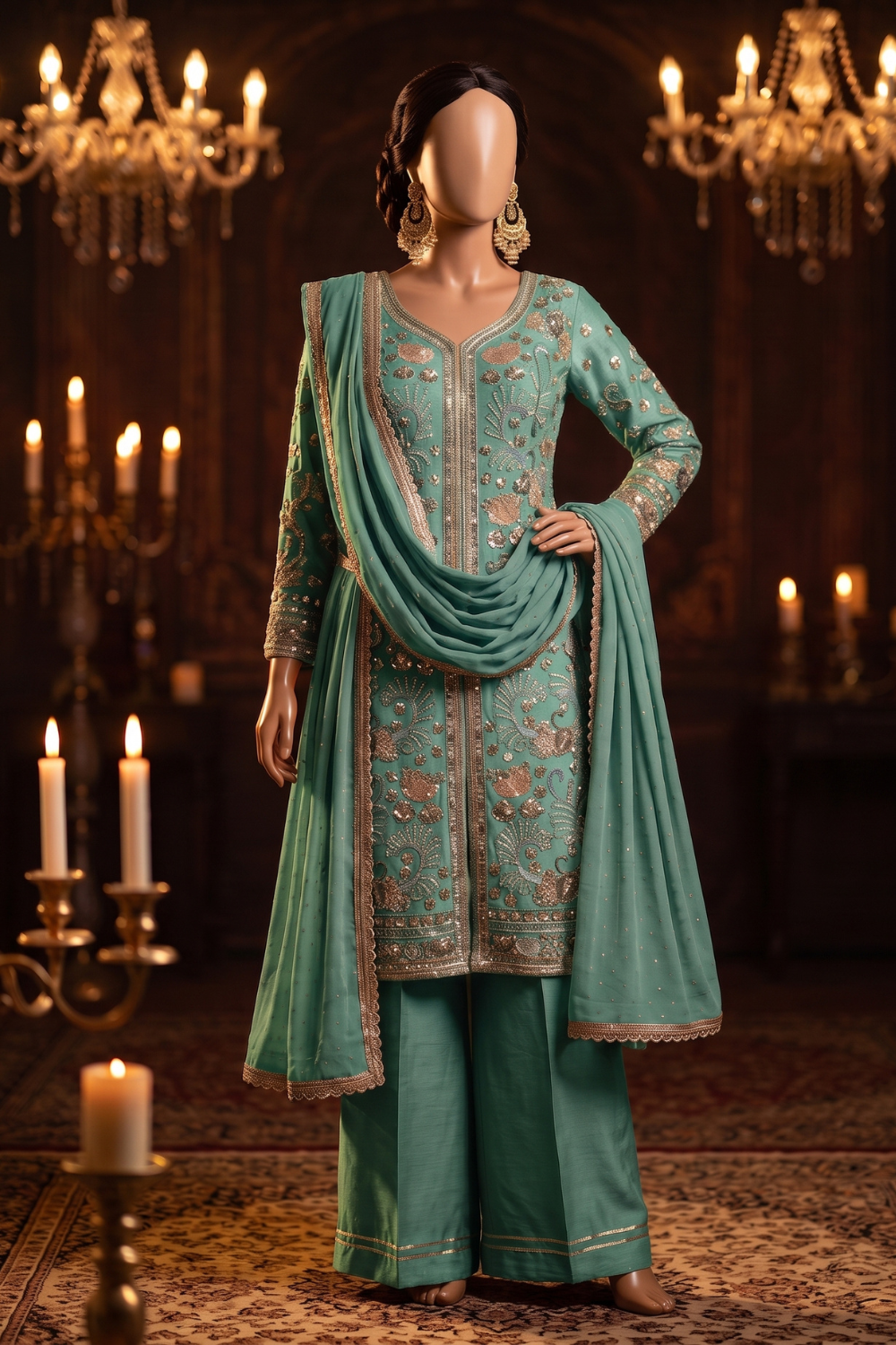 Readymade Premium Embellishment Dress
