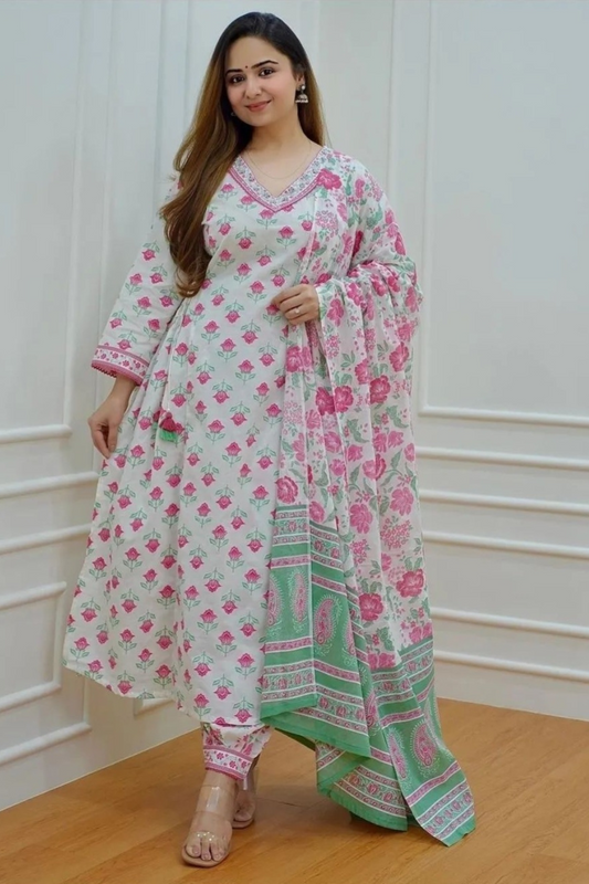 Jaipuri Afghani 3PCS Set