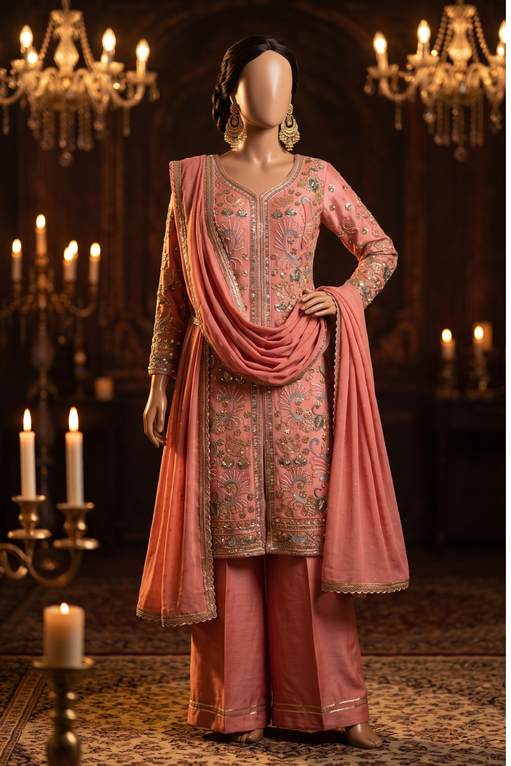 Readymade Premium Embellishment Dress