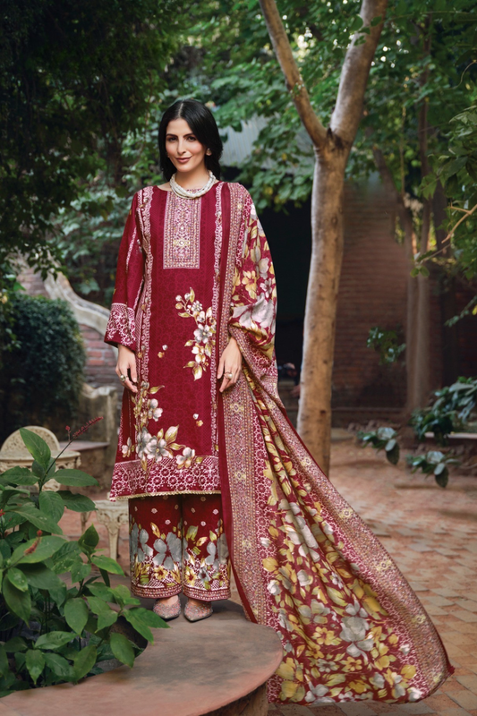 Designer Rayon Suits (UNSTITCHED)