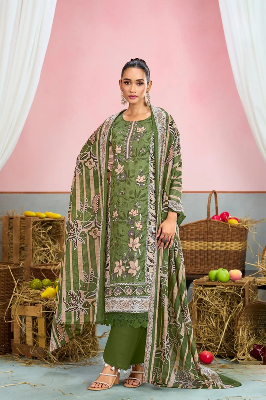 Readymade Pure Lawn Cotton Suits