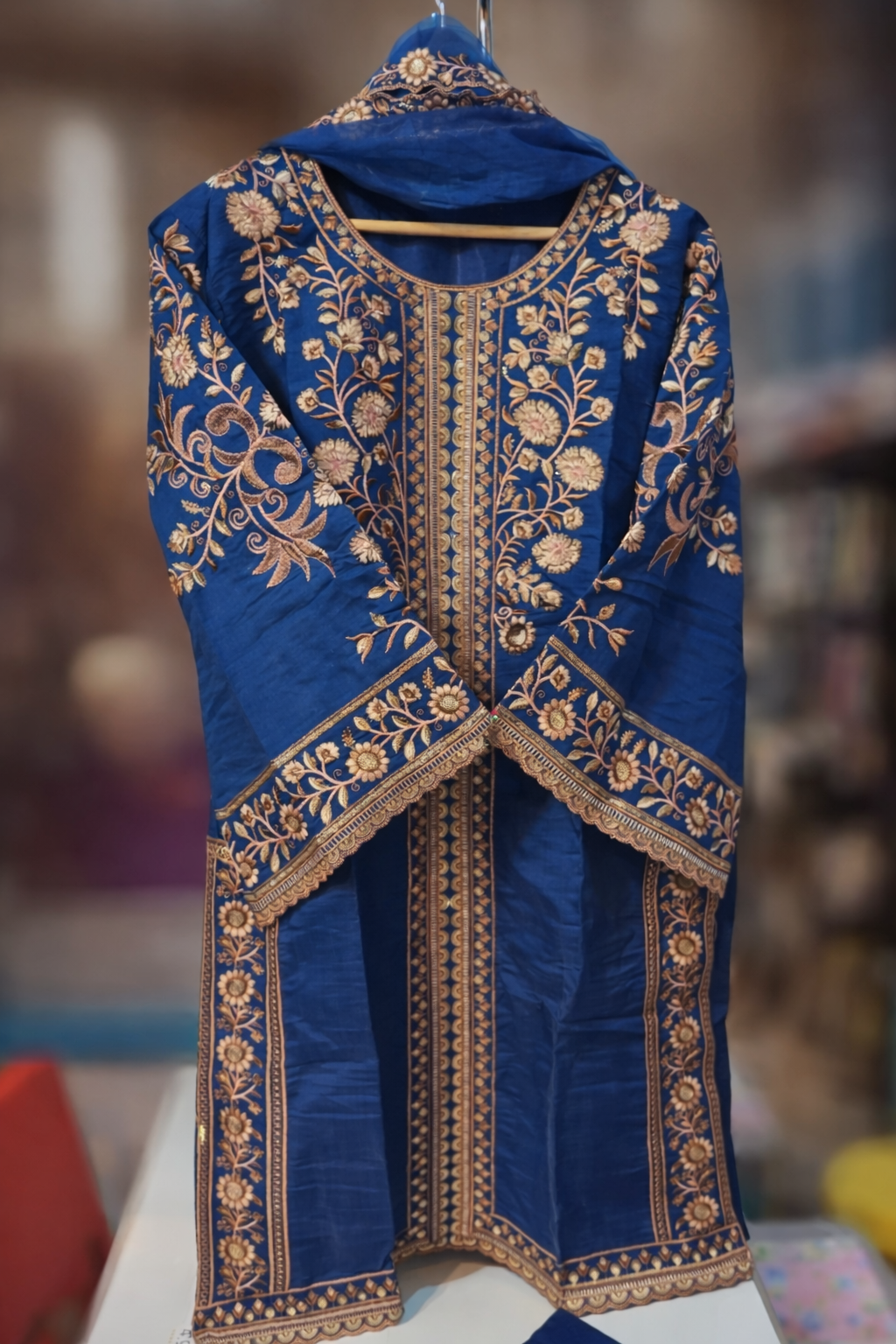 Designer Sherwani Style Dress (Readymade)