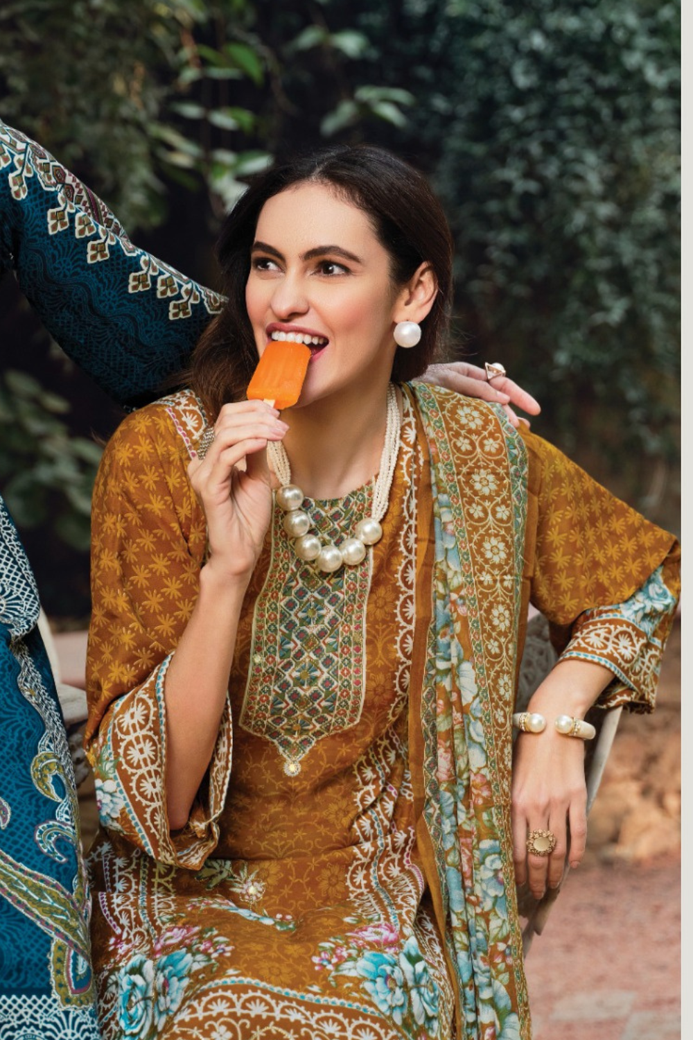 Designer Rayon Suits (UNSTITCHED)