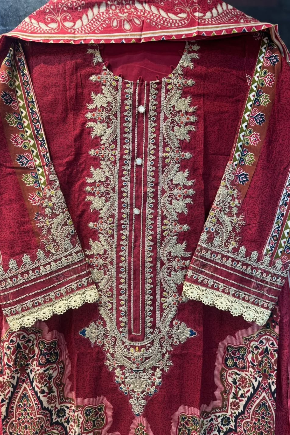 Exclusive Embroidered Lawn Suits (Readymade)