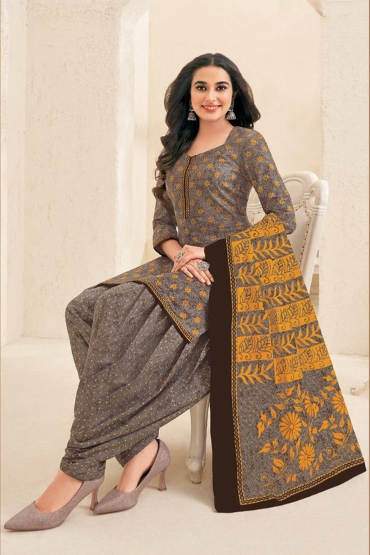 Pure Cotton Dress Material (UNSTITCHED)