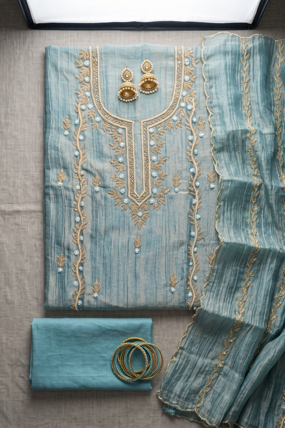 Salsa Crush with Slender Panel Work (UNSTITCHED)