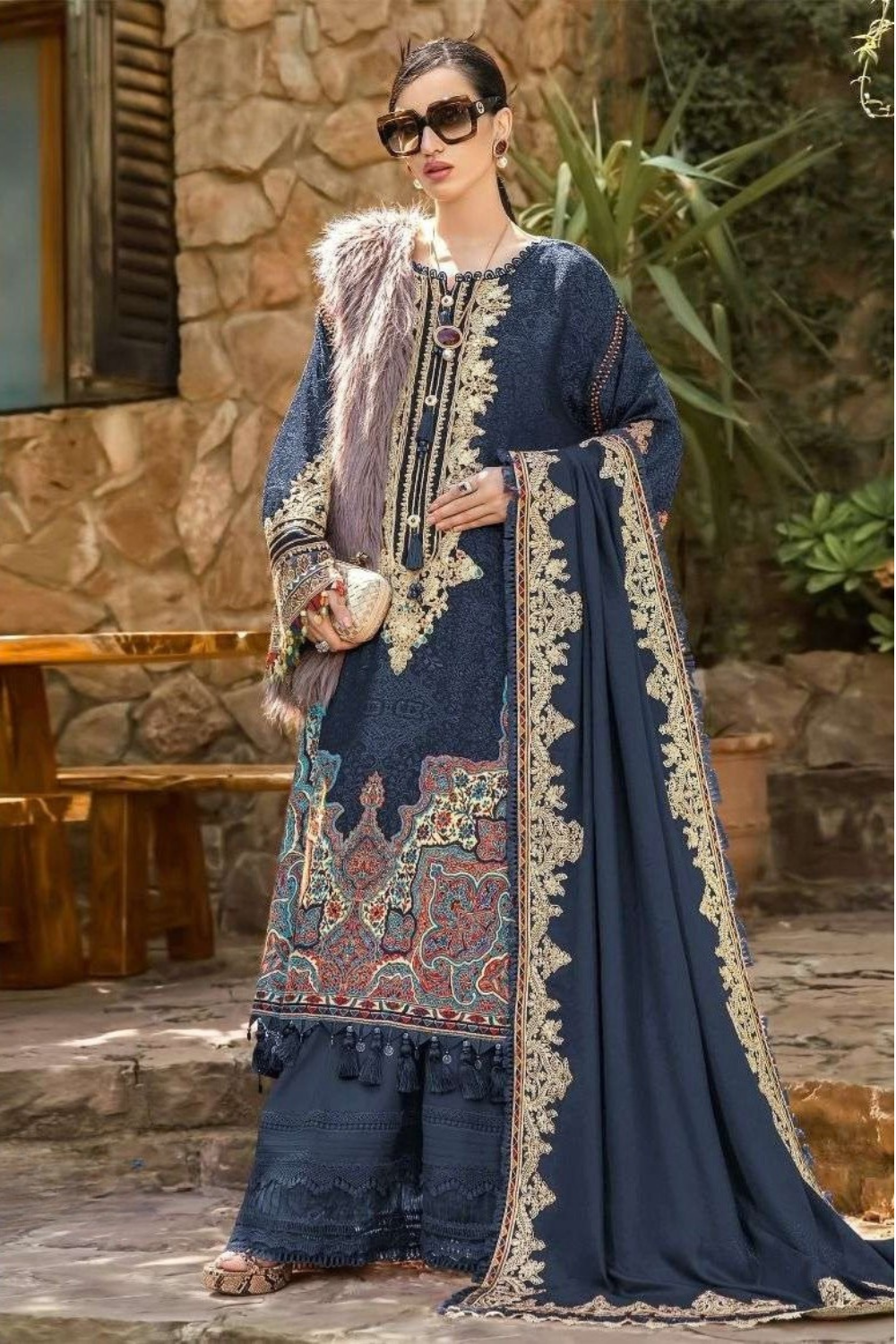 Exclusive Embroidered Lawn Suits (Readymade)