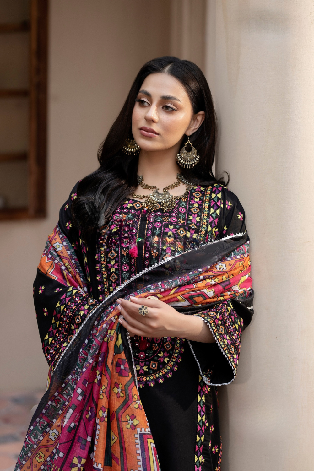 Classic Afghani Farshi Shalwar (Readymade)